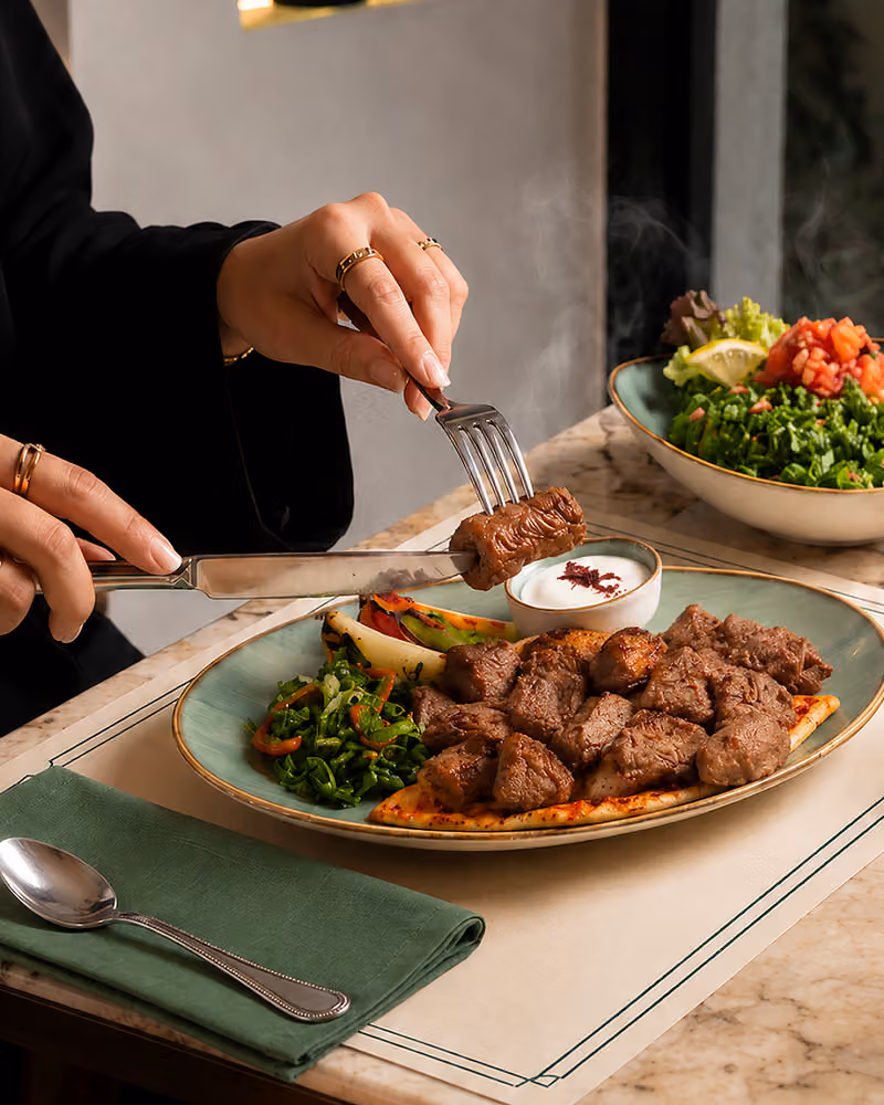 مطعم متليك للمأكولات الشاميه