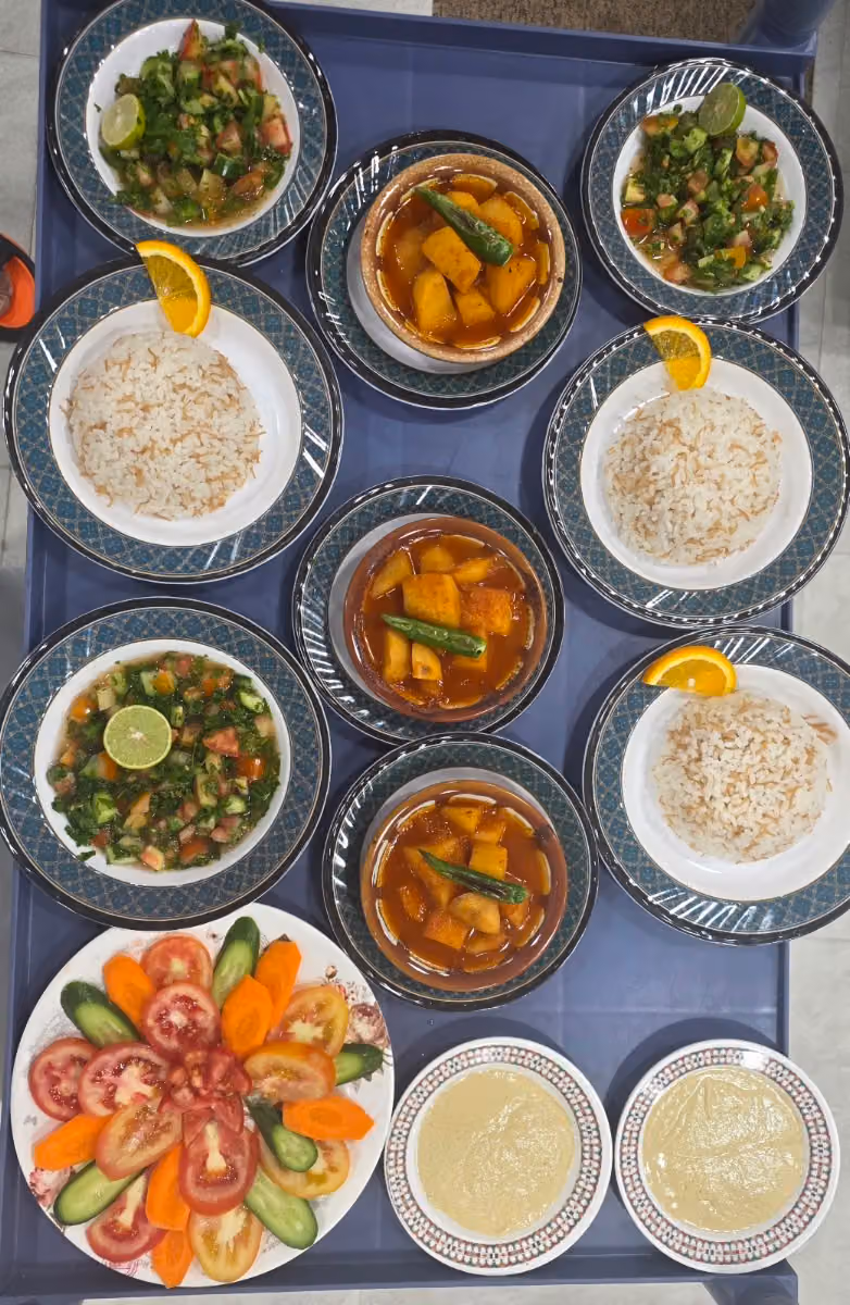 مطعم نعمة وبركة للأكلات المصرية