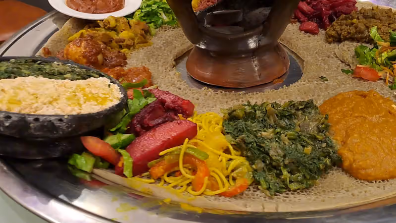 مطعم ناشيونال اكلات حبشيه NATIONAL cafe RESTAURANT ናሽናል ካፌና ሬስቶራንት