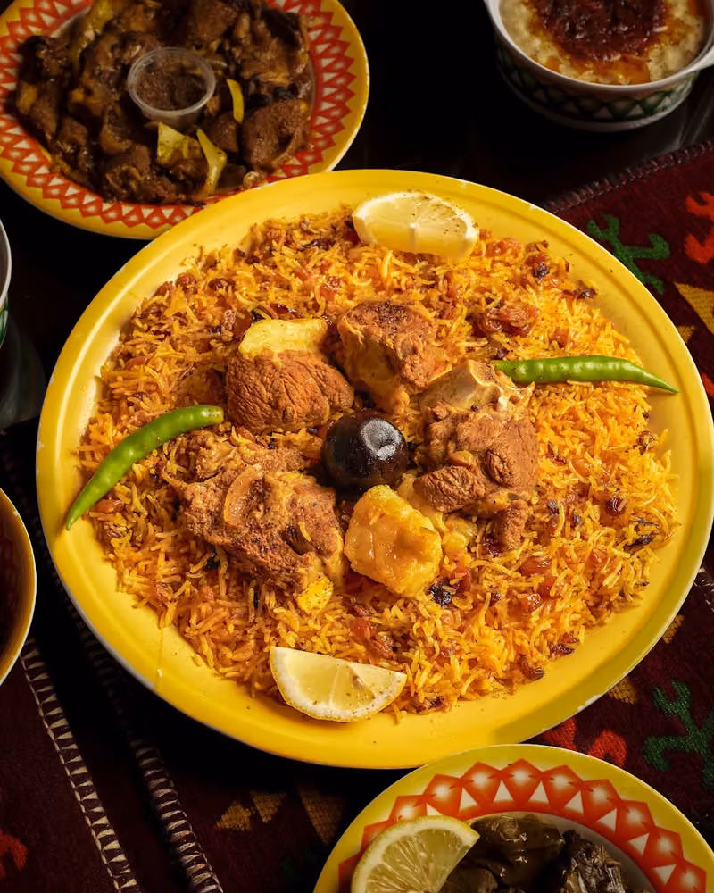 مطعم قصر لبدة