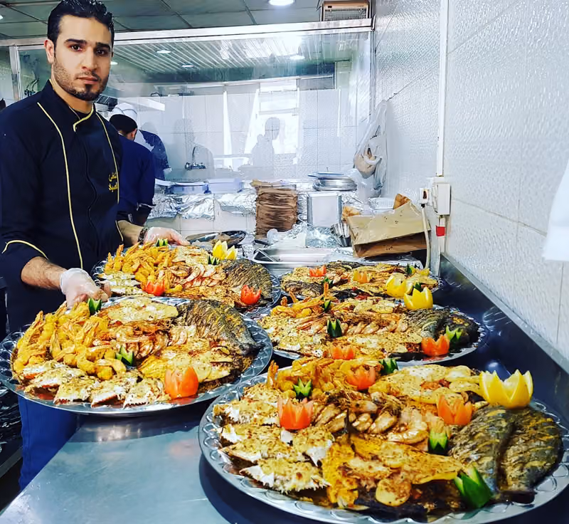 مطعم شاطئ الصياد للمأكولات البحرية