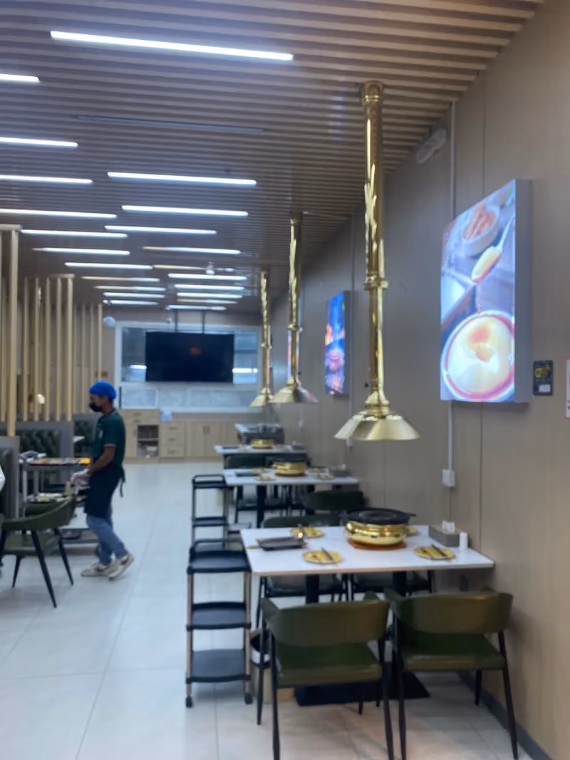 مطعم صيني (بوفيه شواء)/Chinese restaurant (BBQ buffet)/熊猫烤肉