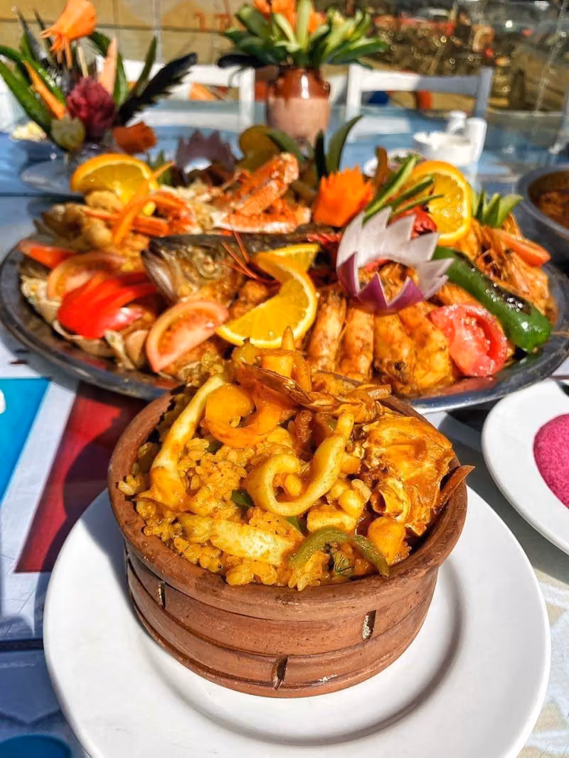 مطعم واد المحيط حي الخليج اسماك