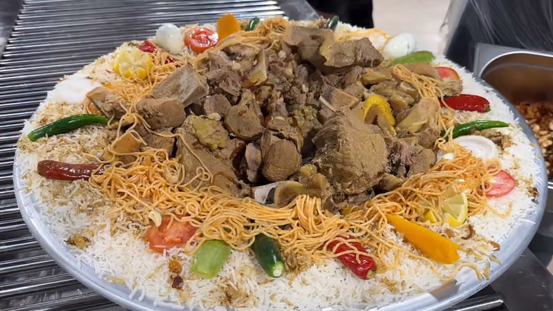 مطعم واحة العبور للمأكولات البحرية