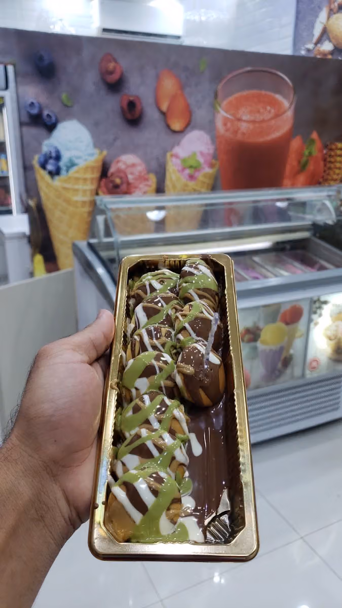 مثلجات نعنشة ايسكريم وعصير