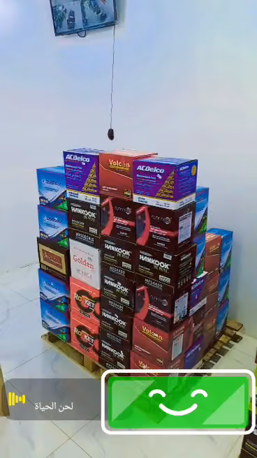متين للبطاريات زينة سيارات