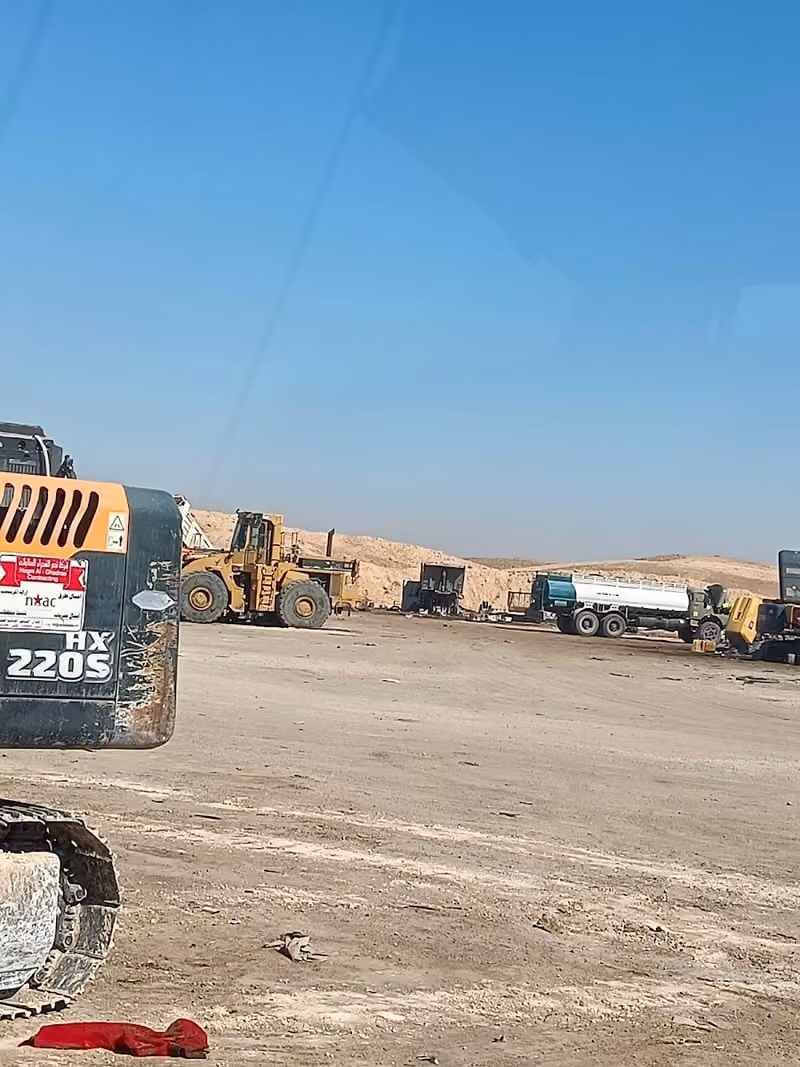 Najm al ghadraa contracting company Workshop