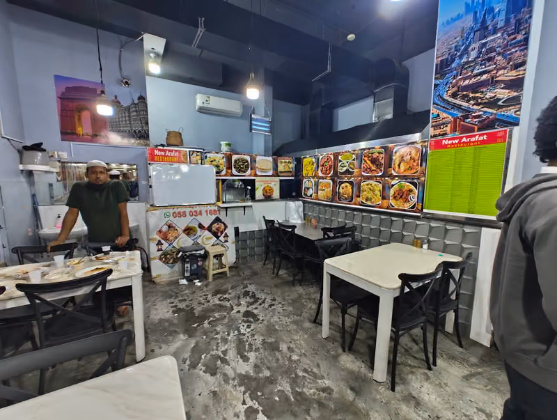 New arafat restaurant