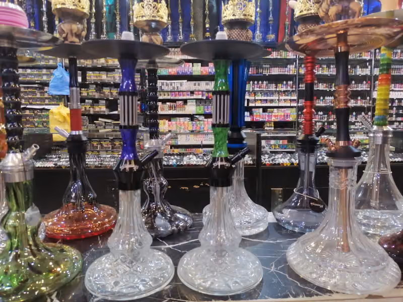 نكهات المزاج للشيش والمعسلات