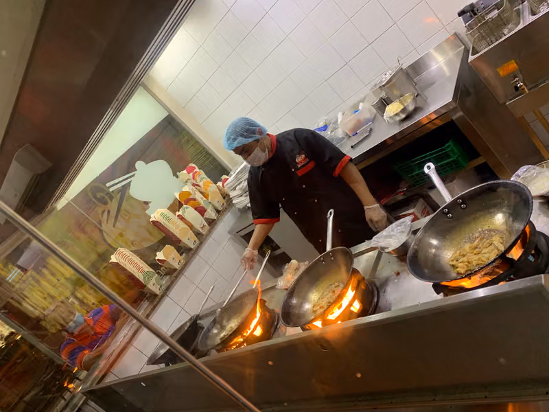 Noodles factory