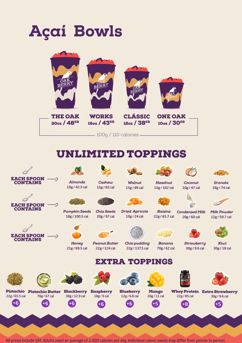 OAKBERRY Acai