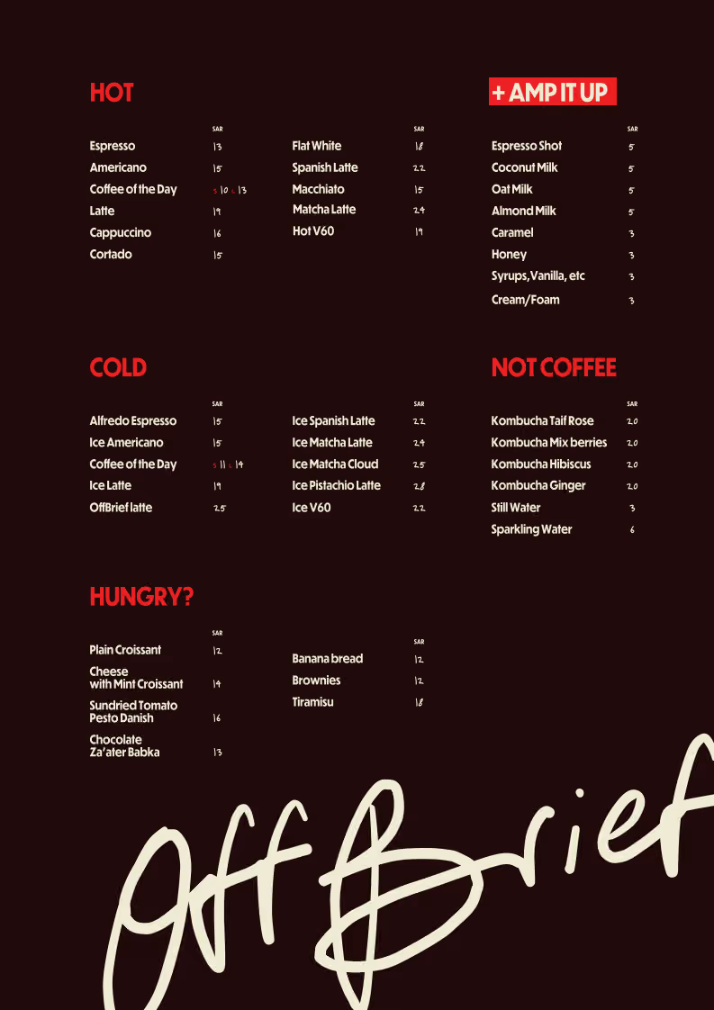OFFBRiEF Cafe