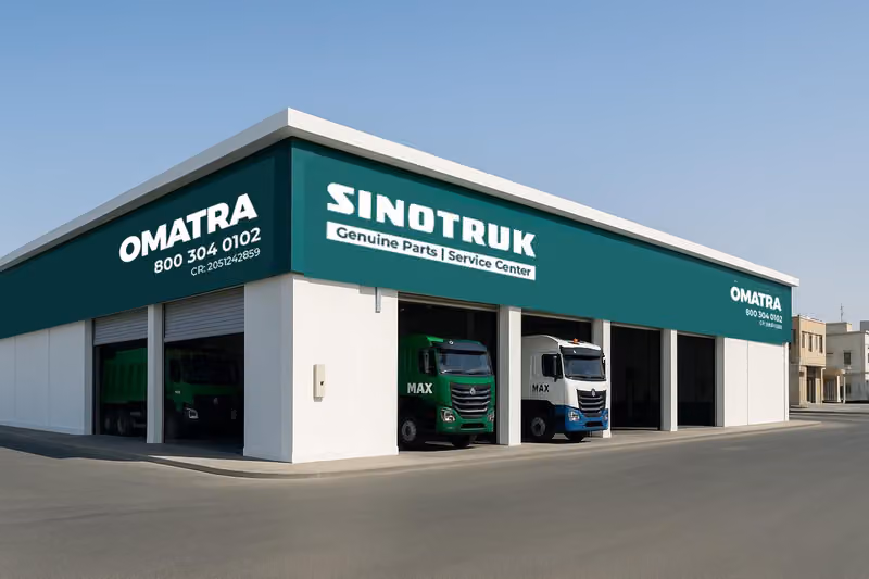 OMATRA SINOTRUK RIYADH WORKSHOP
