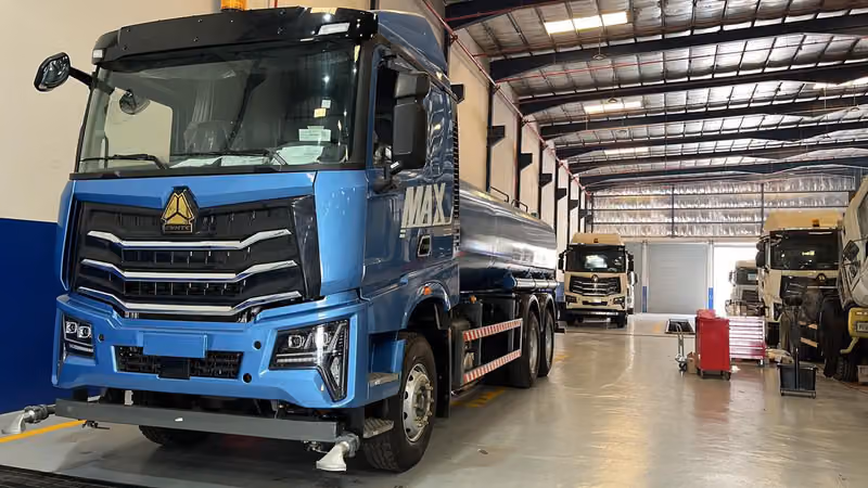 OMATRA SINOTRUK RIYADH WORKSHOP
