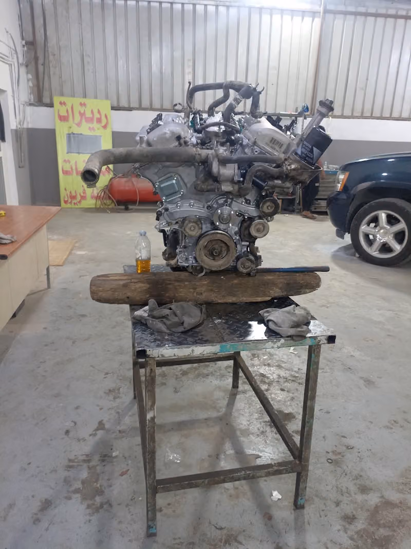 Pakistani car mechanic Qasir