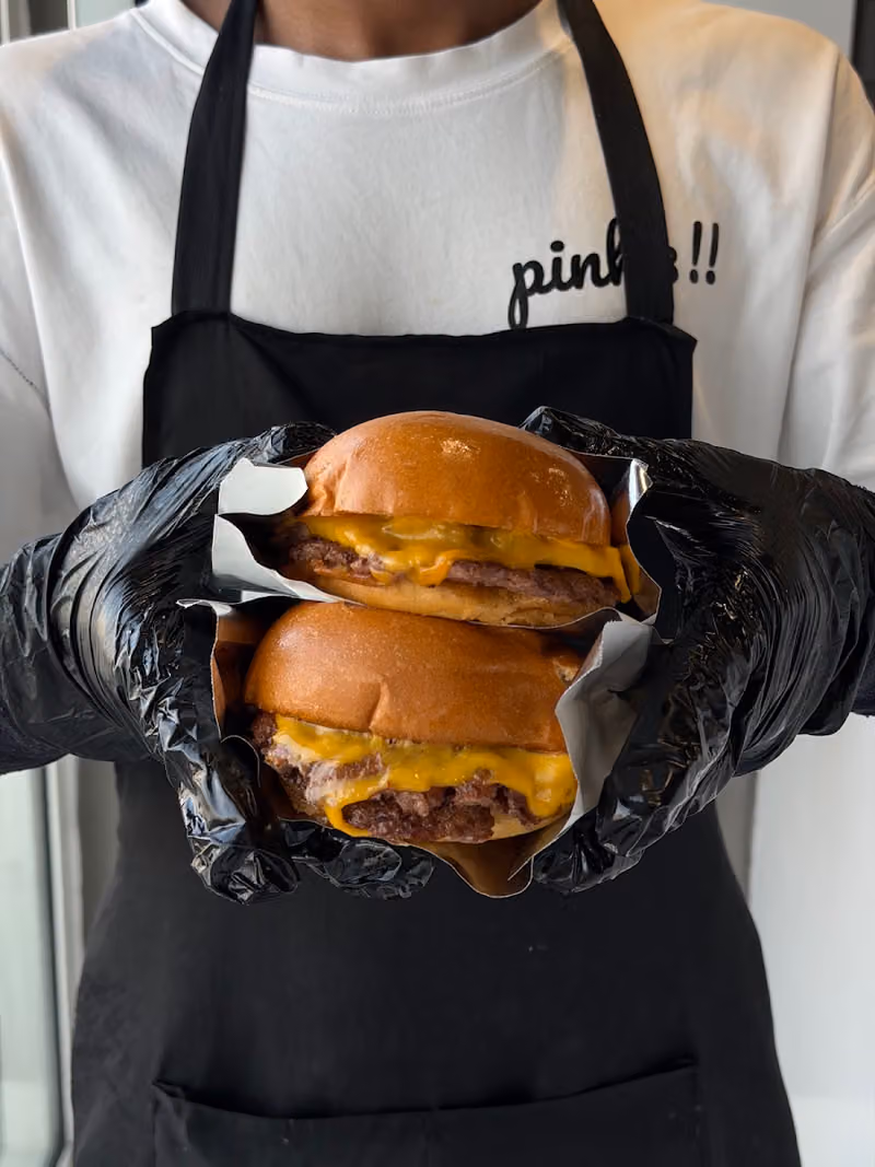Pink’s burger