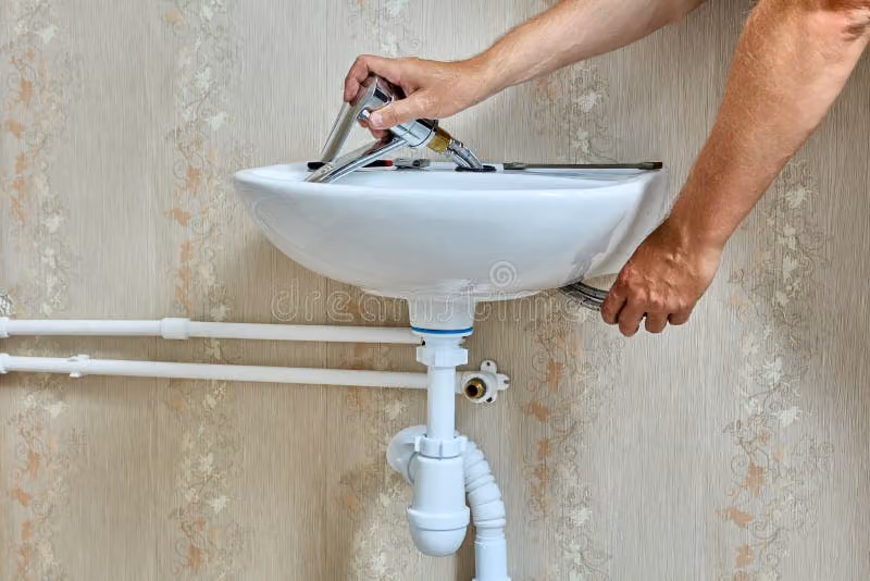 Plumber and electrician