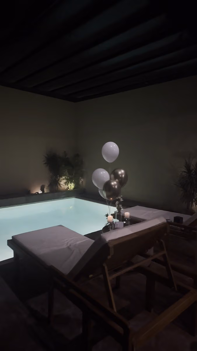 Portal Chalets With Private Pool-Al Arid