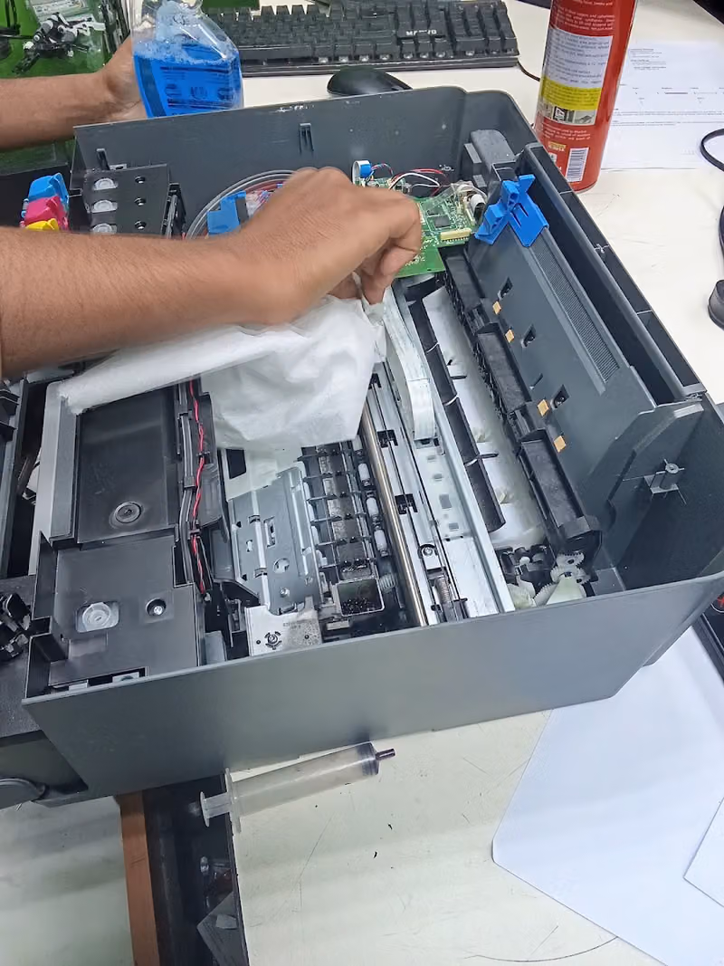 PRINTER MANTAINANCEصيانا اطبعه