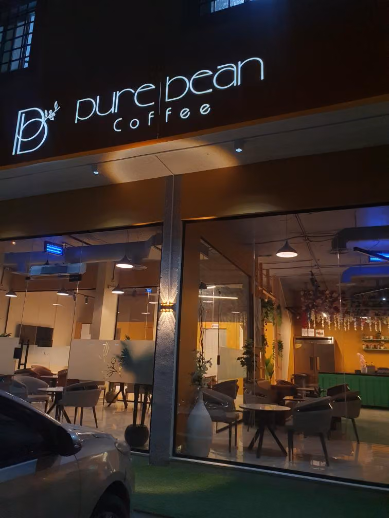 Pure bean coffee