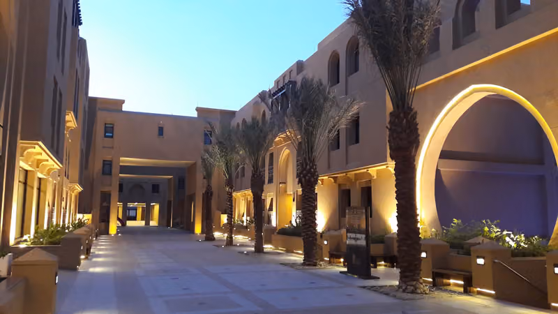 Almalga village compound