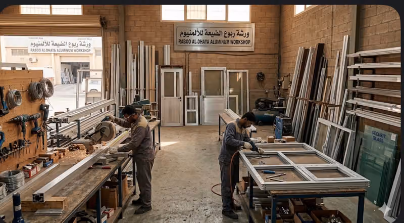 Rabou' Al-Dayaa Aluminum Workshop