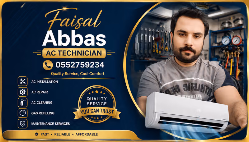 Riyadh coolfix Air conditioner & Refrigerator services