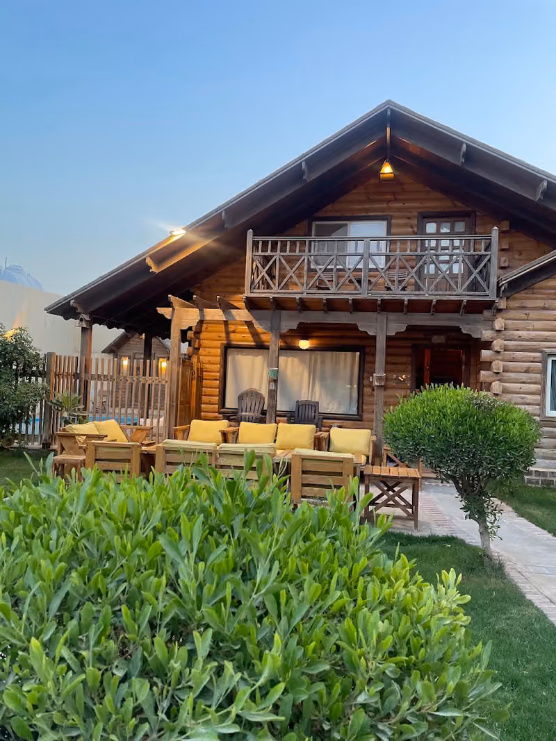 Riyadh Log Home Chalet