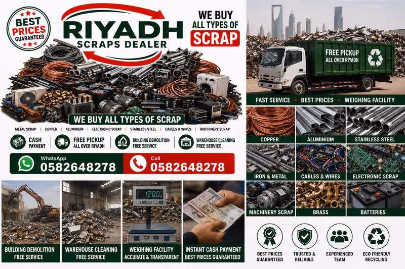Riyadh scrap dealer