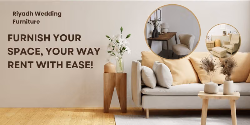 Riyadh weddings Furniture Rentals