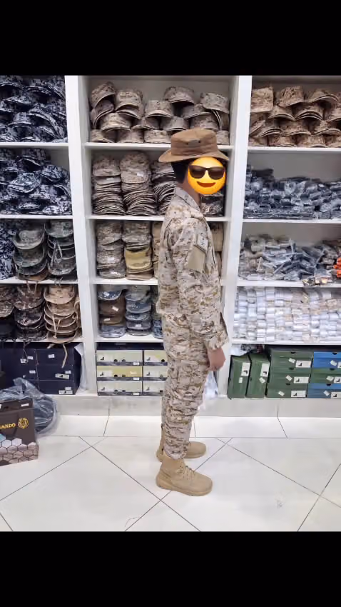 ركن العملاق للخياطه العسكريه