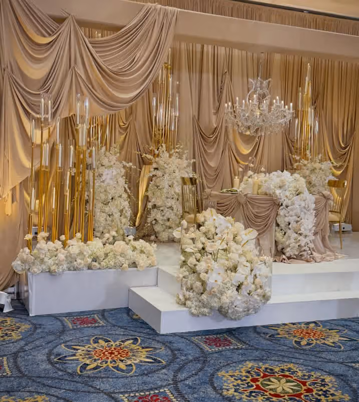 Royal Event Decor 💫 Premium Wedding & Event Design – Saudi Arabia
