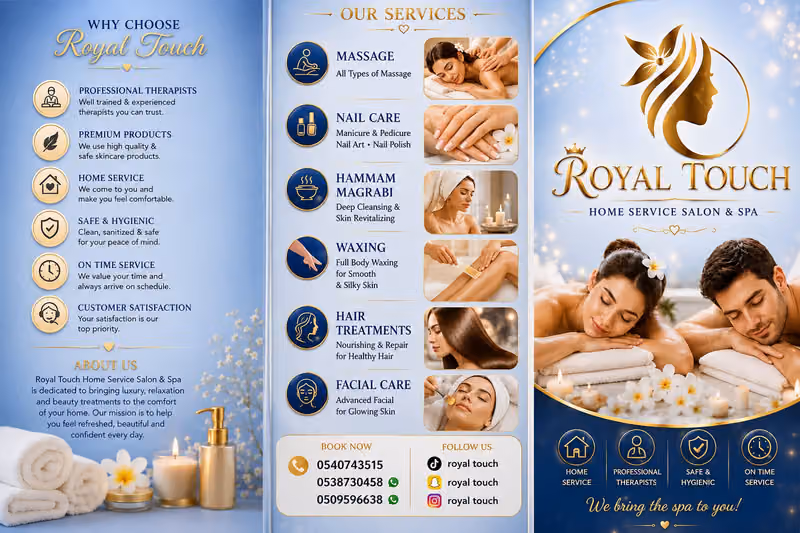 Royal Touch Home Service Salon And Spa