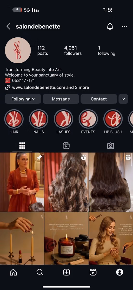 Salon de Benette