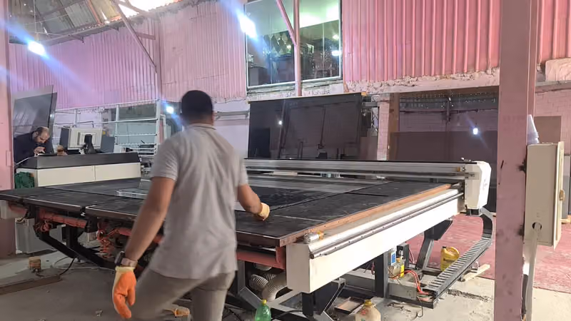 Samacom for glasses and steels work