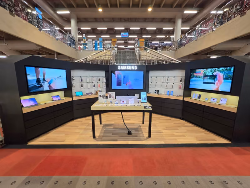 Samsung Store in Jarir Book Store Al Ihsaa