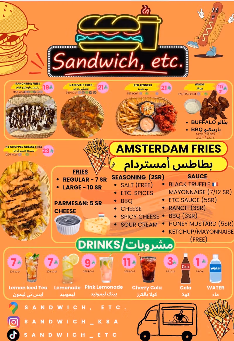 Sandwich, etc.