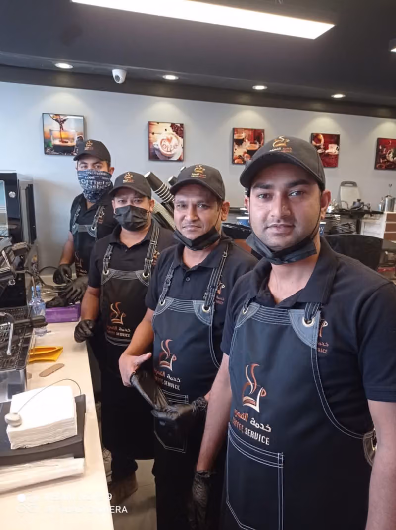 Service coffee