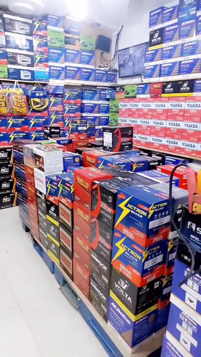 شعار الطريق للبطاريات Car batteries