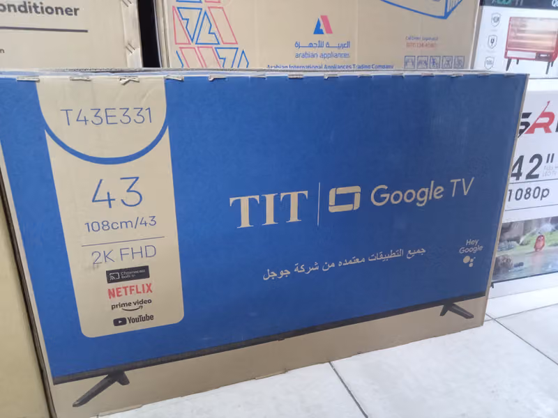 شاشات تلفزيون 4k QELD نحيف سمارت توصيل تركيب مجاني ضمان سنتين اخر اصدار