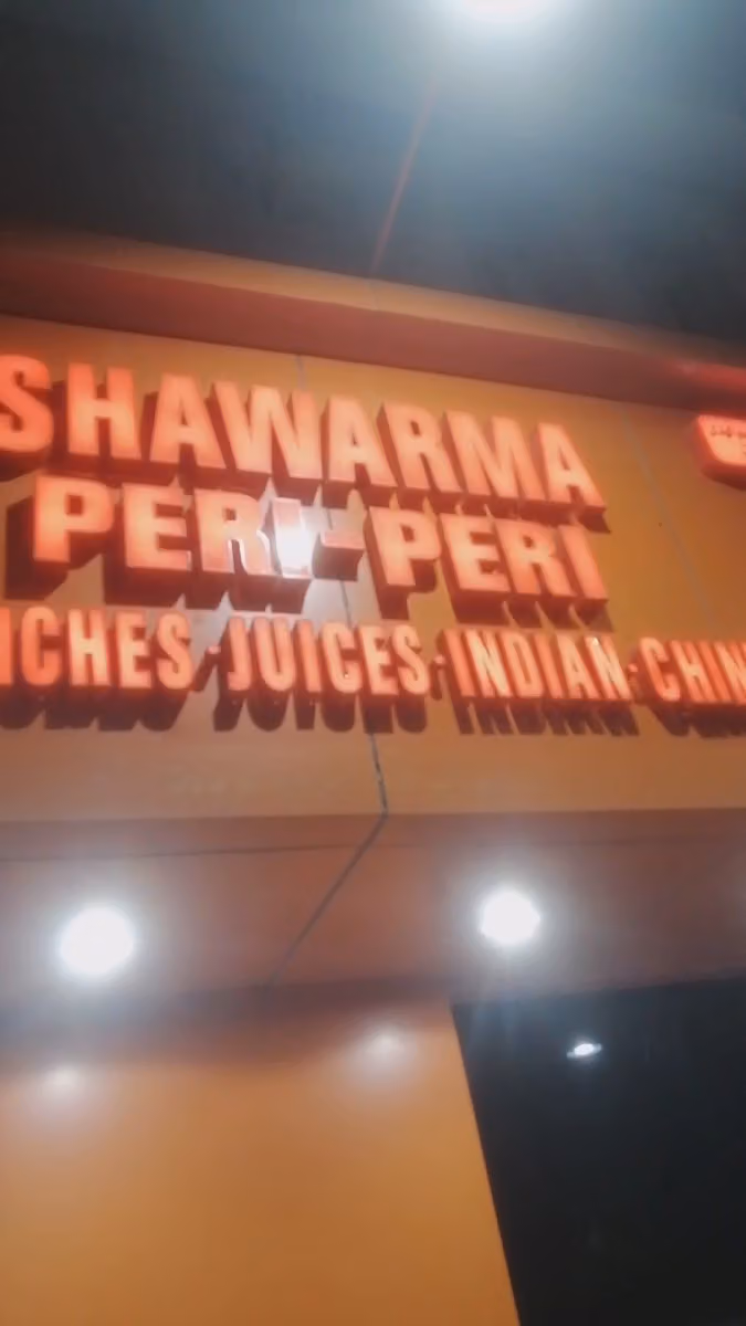 Shawarma Peri Peri Biryani Time