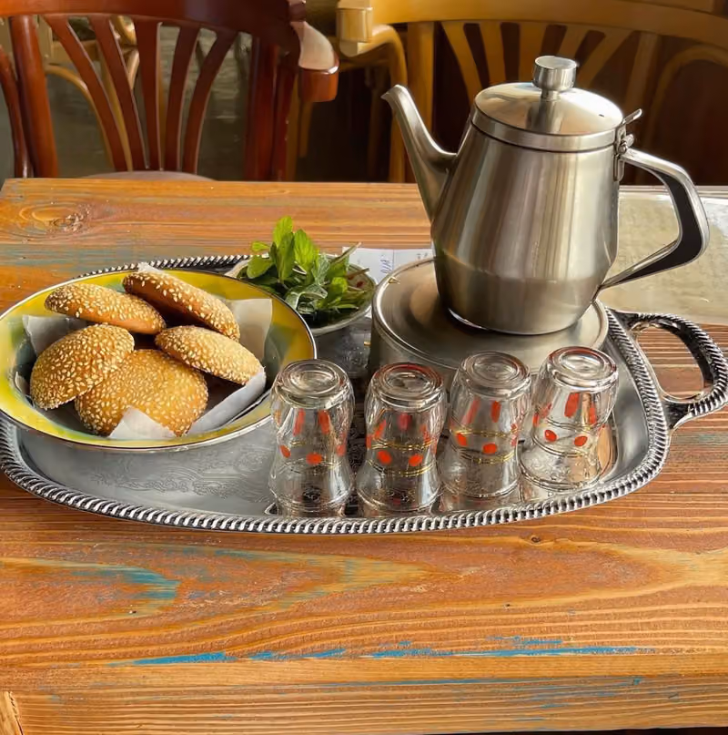 شاي وسمسم