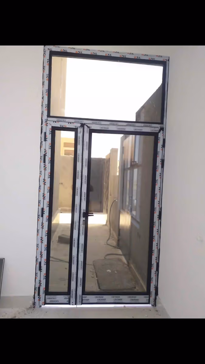 شباك ابواب المنيوم زجاج