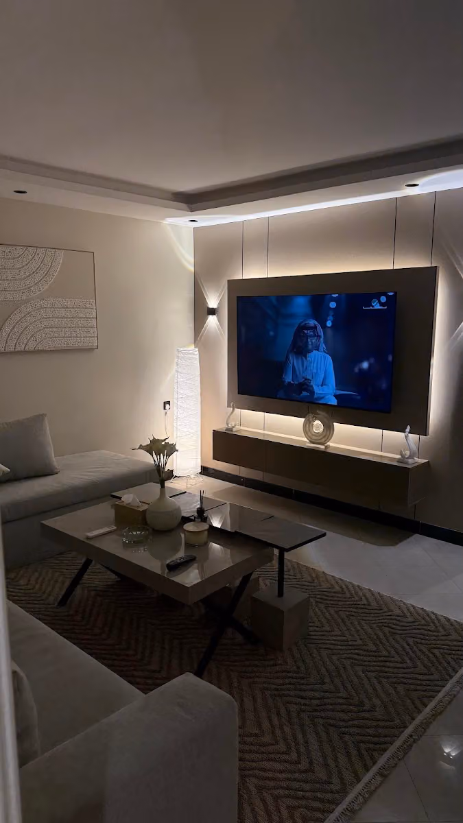 شقه فندقيه ب دخول ذكي