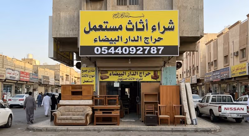 شراء اثاث مستعمل حراج الدار البيضاء