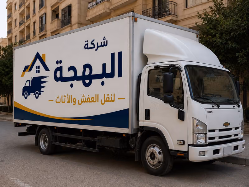 شركة البهجة نقل عفش نقل أثاث