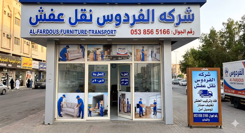 شركة الفردوس نقل عفش