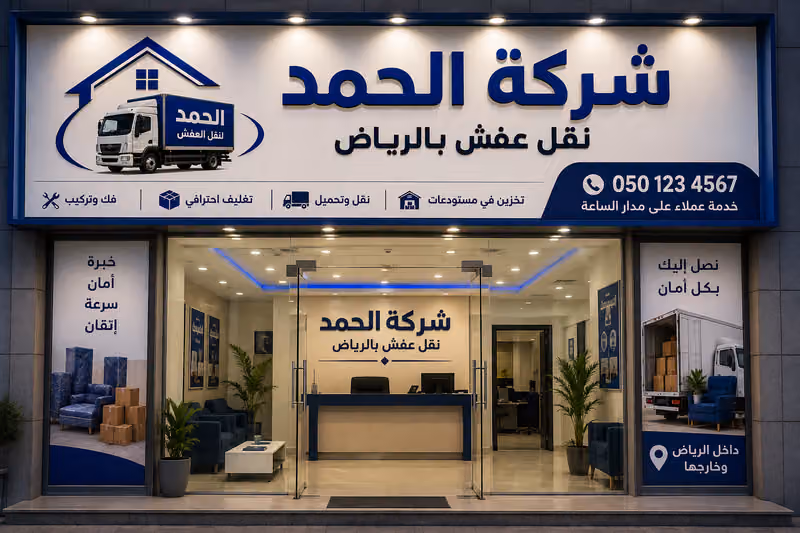 شركه الحمد نقل عفش بالرياض