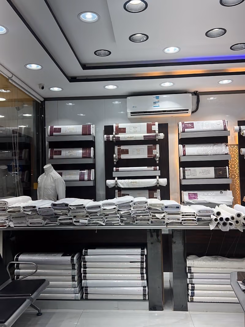 شركة المستشار للخياطة الرجاليه حي الازدهار