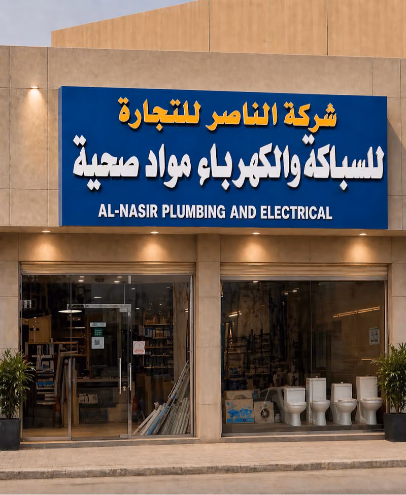 شركة الناصر سباكة وكهرباء ومواد صحية
